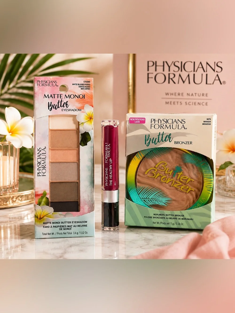 ✨ Physicians Formula Beauty Makeup Bundle – Bronzer, Eyeshadow & Lippie✨